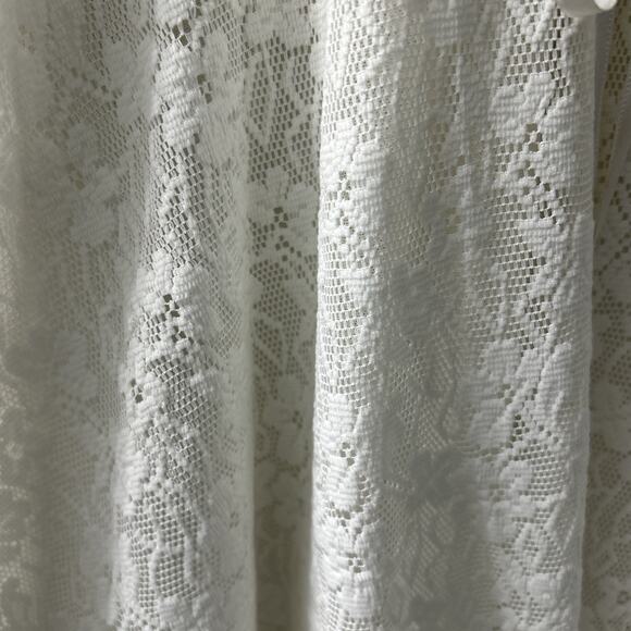 Subterranea Beautiful Early 2000 Ivory Lace Boho/ Renaissance/ Medieval Dress - Picture 3 of 4